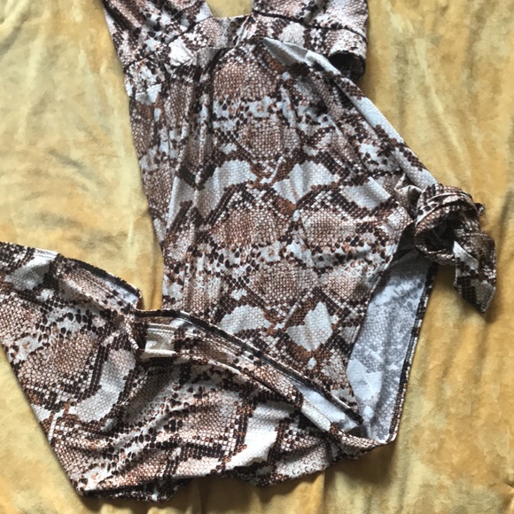 Snake print dress - Picture 4 of 4